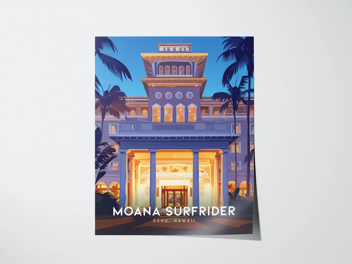 Moana Surfrider Hotel, Oahu, Hawaii 3