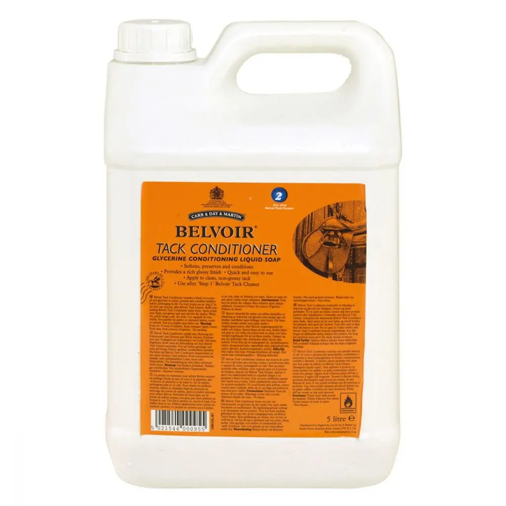 Cdm Belvoir Tack Conditioner Step 2 Liquid 5 Litres 1
