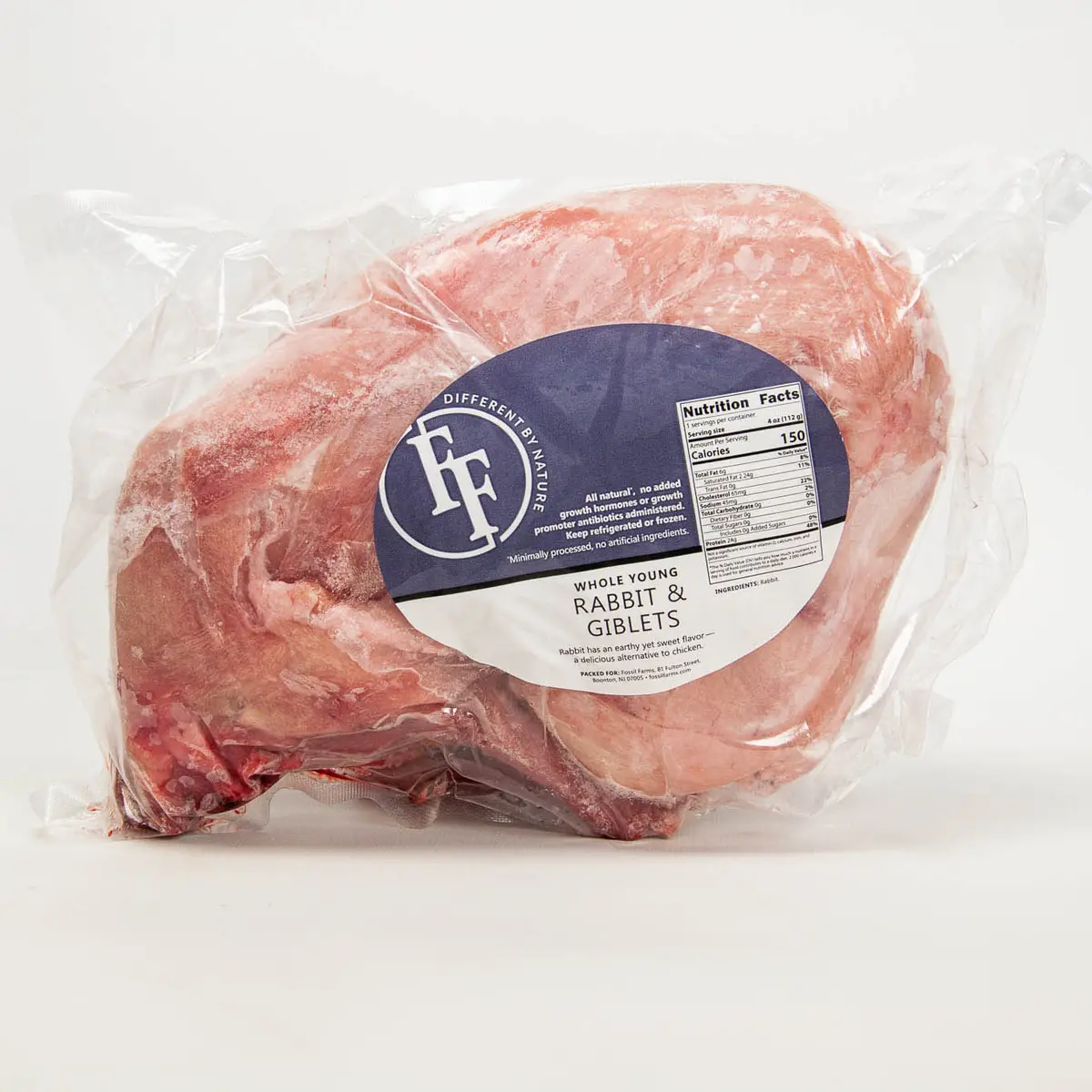 Whole Rabbit | 3 Lbs. 1