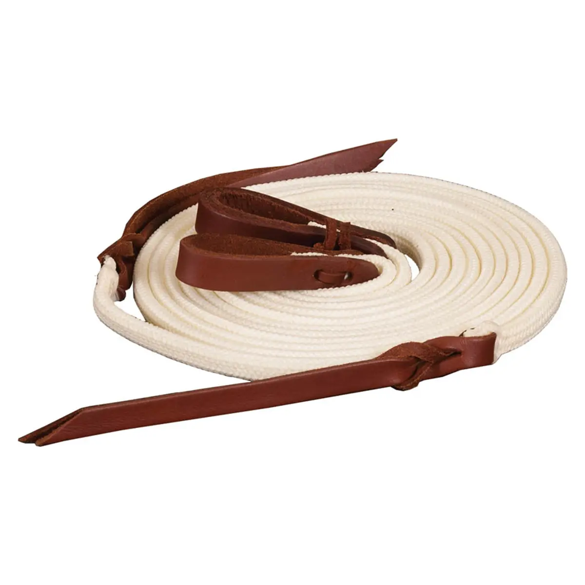 Ezy Ride Split Rein 1/2" 8' Natural 1