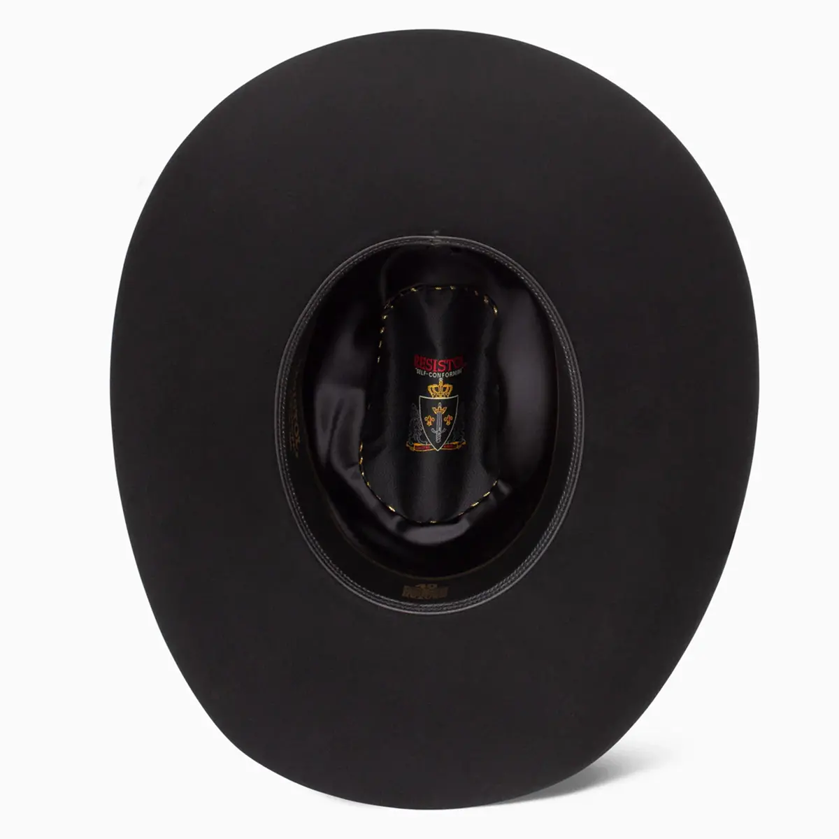 Resistol Arena Black 40X Fur Felt Black 5