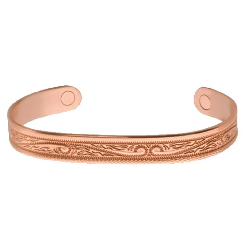 Sabona Western Scroll Copper Magnetic Wrist Band 1
