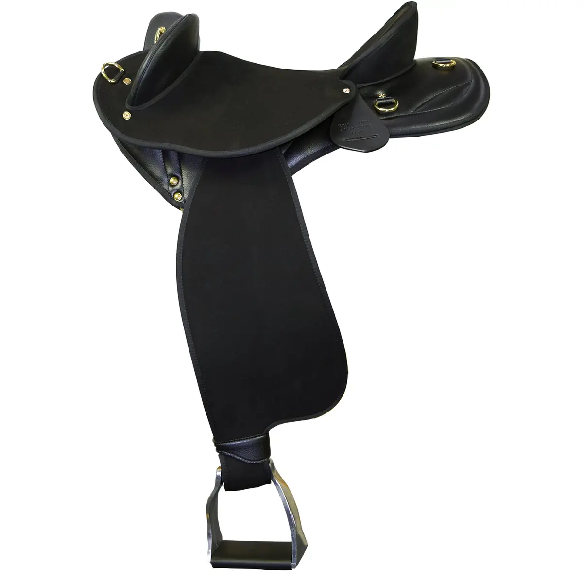 Ezy Ride Saddle Synthetic Black Size 2 1