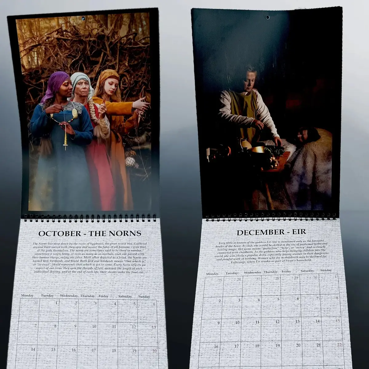 Norse Goddesses Calendar 2024 2