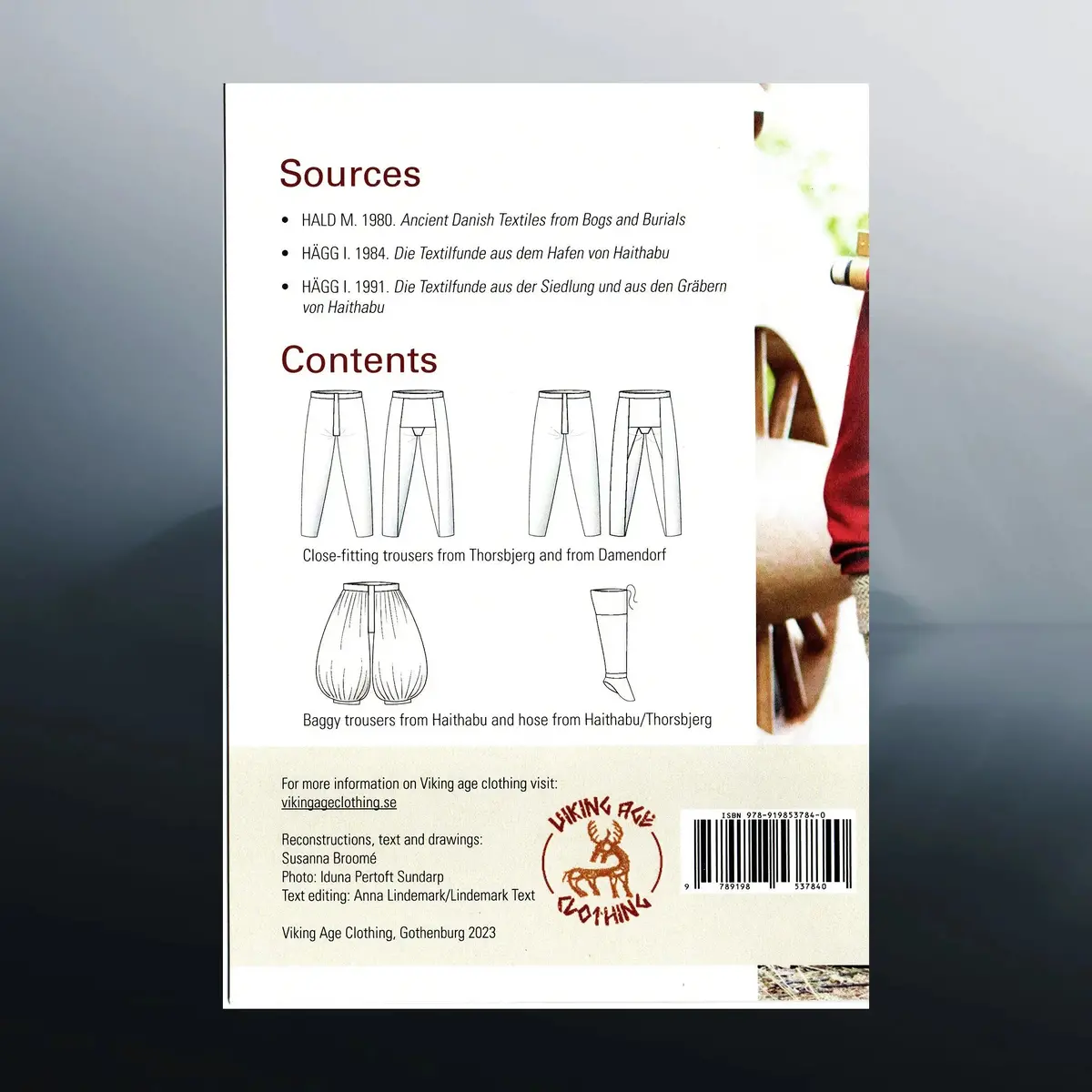 Viking Age Clothing - Trousers Book 2