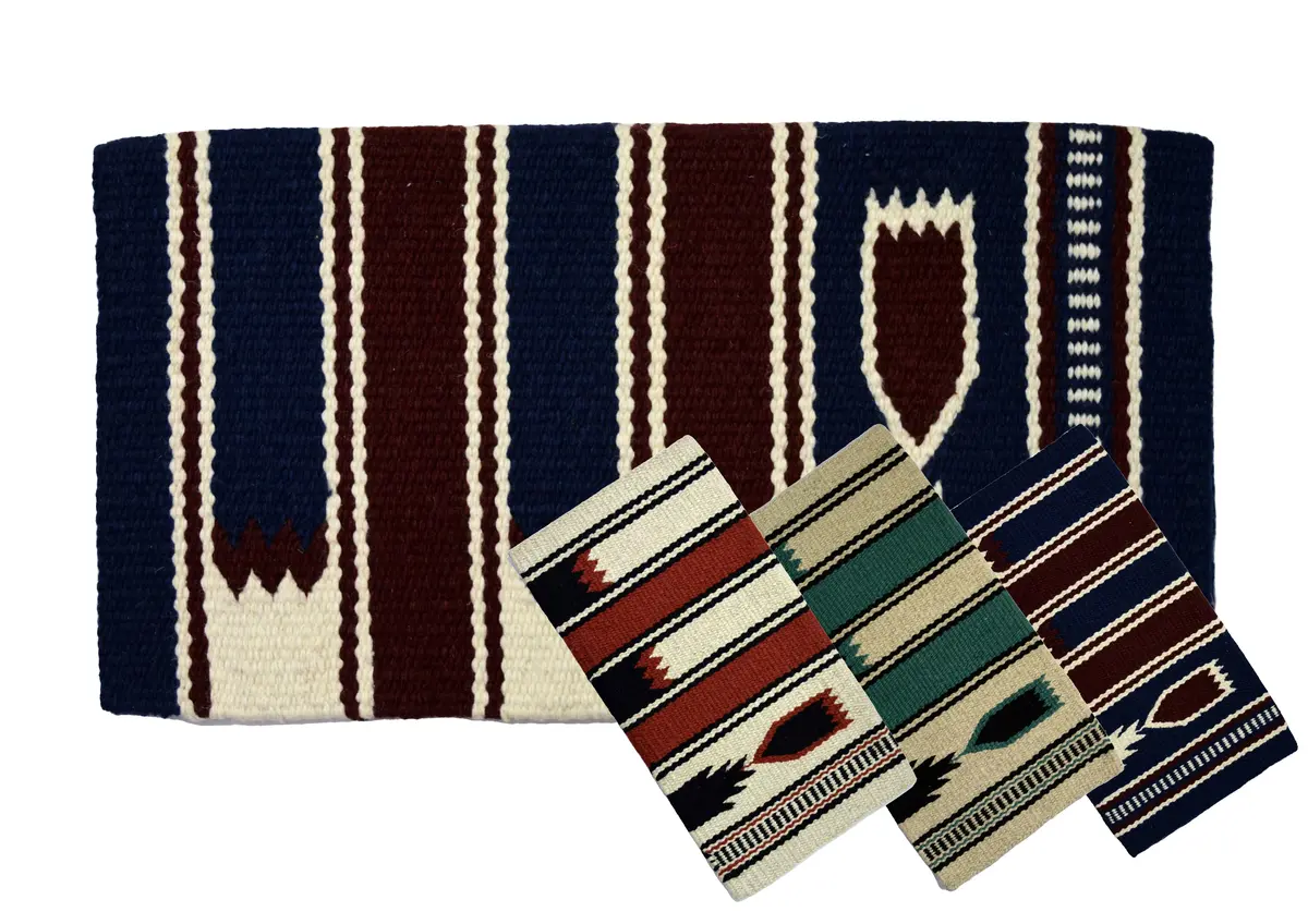 Ezy Ride Wool Show Blanket 32" X 30" Assorted Colours 1
