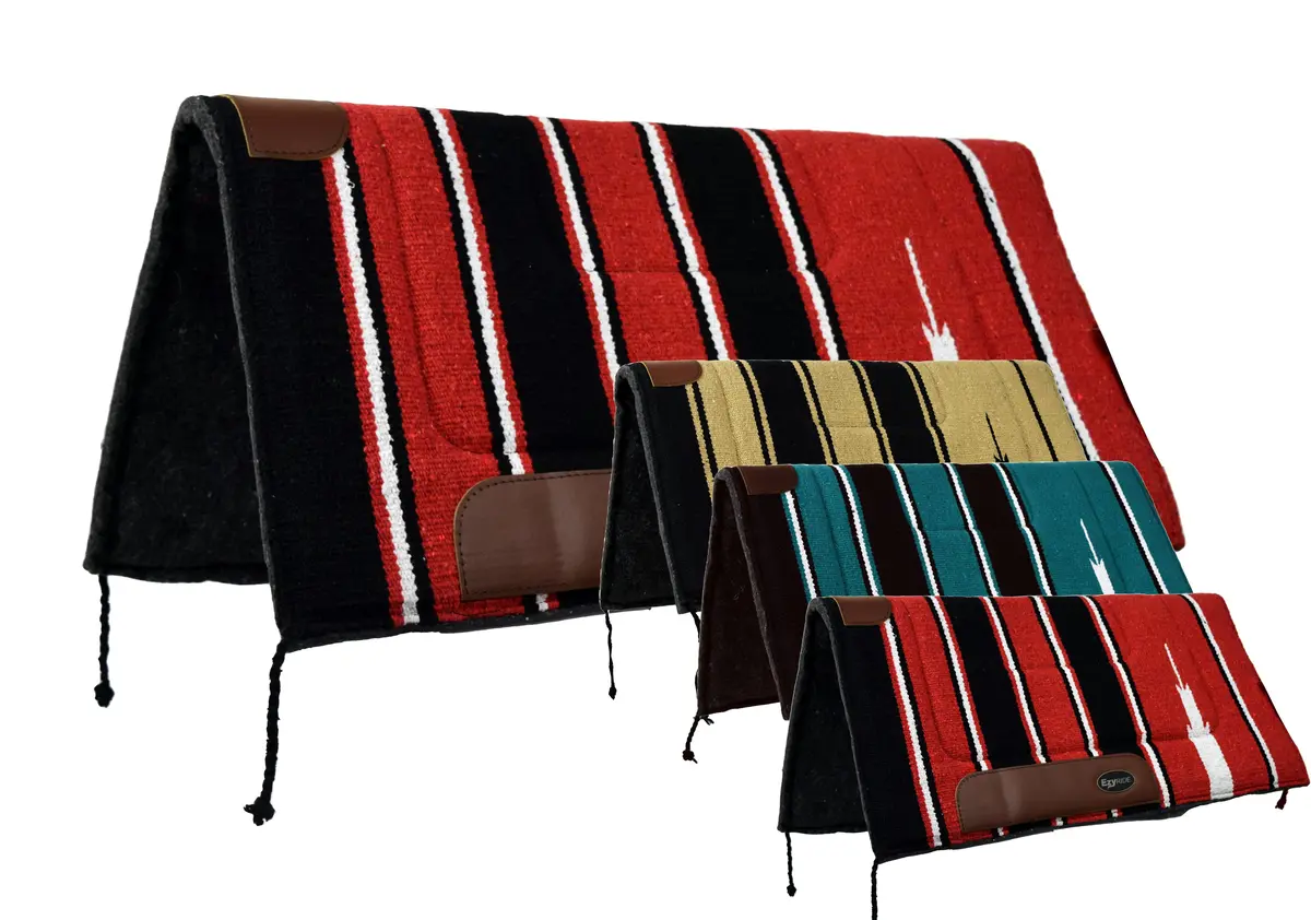 Ezy Ride Navajo Pad With Felt 32" X 30" Assorted Colours 1