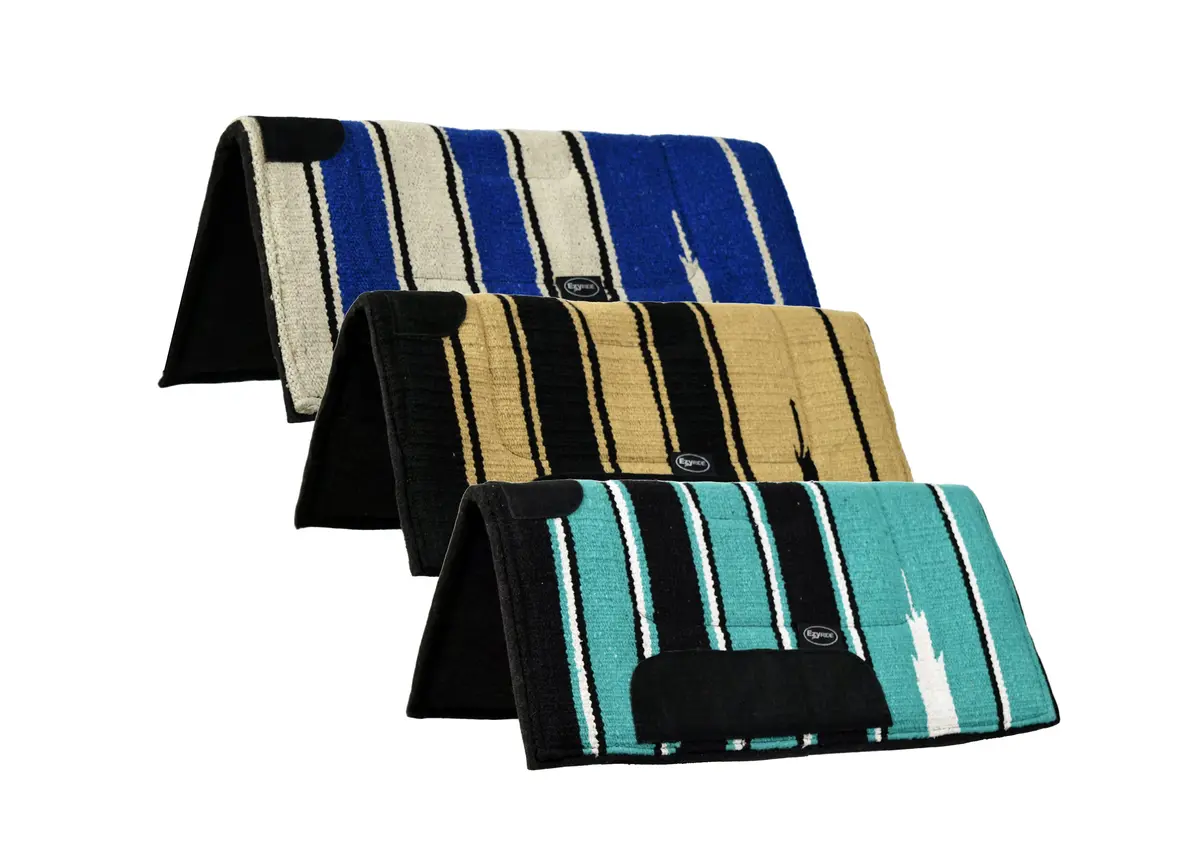 Ezy Ride Navajo Pad With Felt 22" X 22" Assorted Colours 1