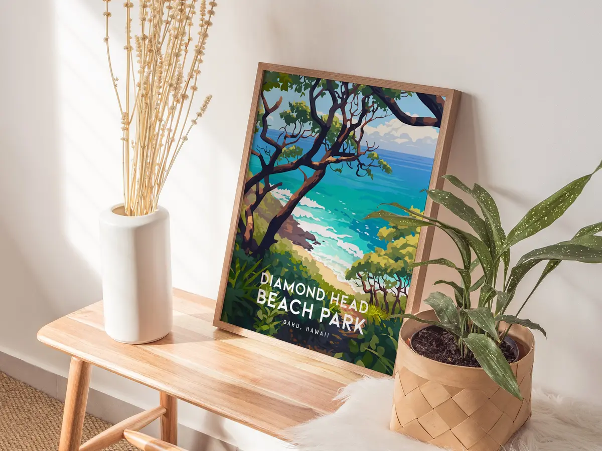 Diamond Head Beach Park, Oahu, Hawaii 3