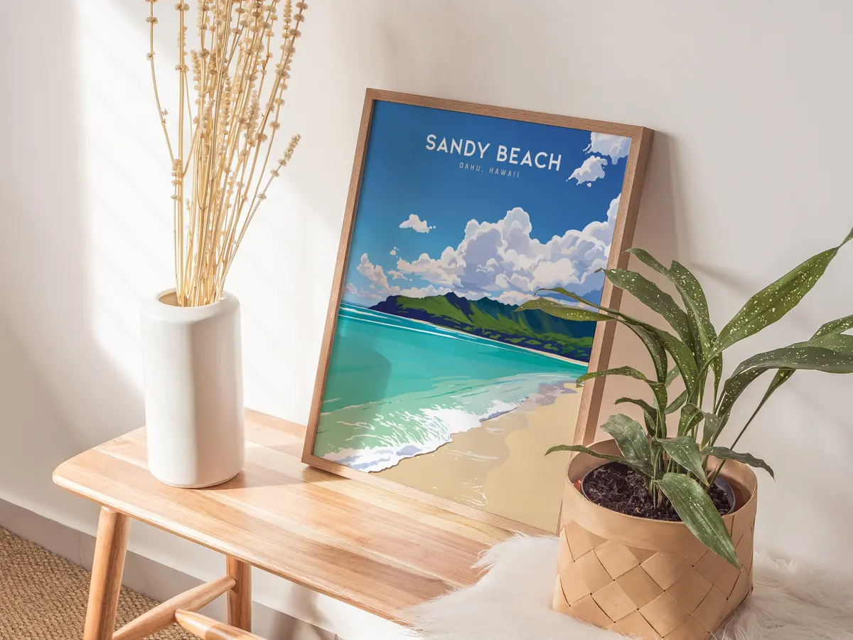 Sandy Beach, Oahu, Hawaii 5