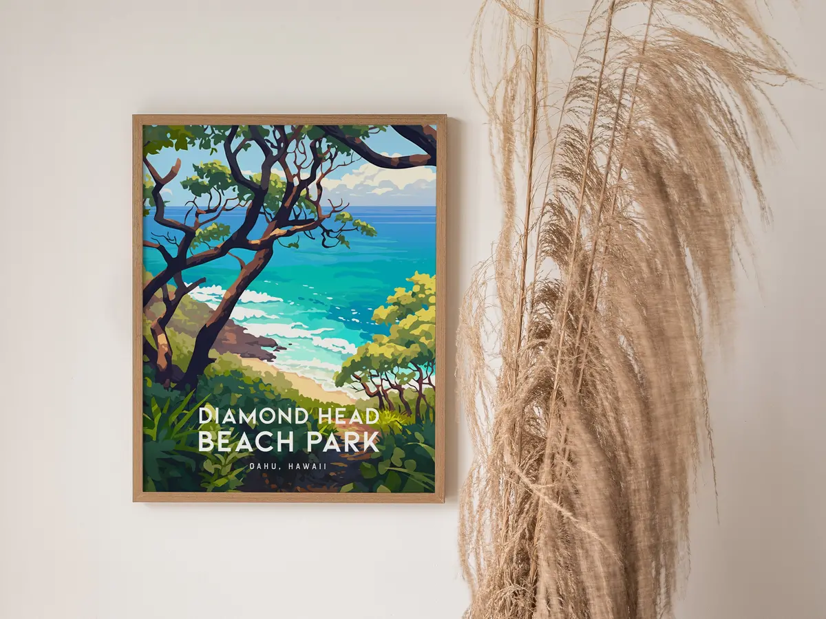 Diamond Head Beach Park, Oahu, Hawaii 5
