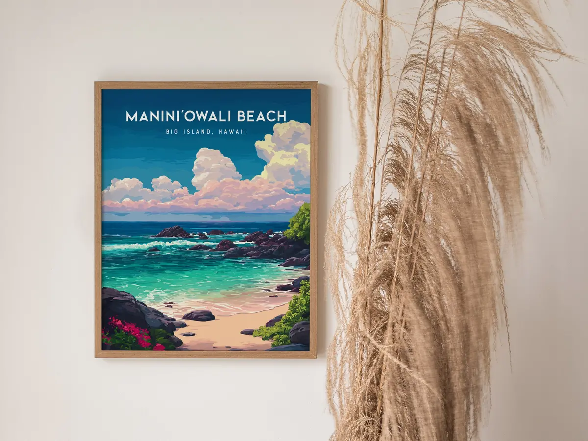 Manini'owali Beach, Big Island Hawaii 5