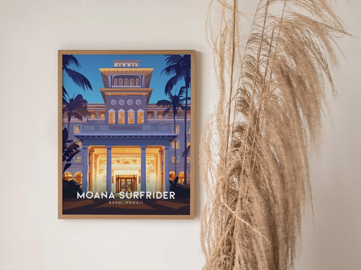 Moana Surfrider Hotel, Oahu, Hawaii 7