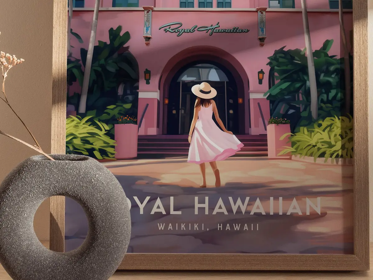 Royal Hawaiian Hotel, Oahu, Hawaii 7
