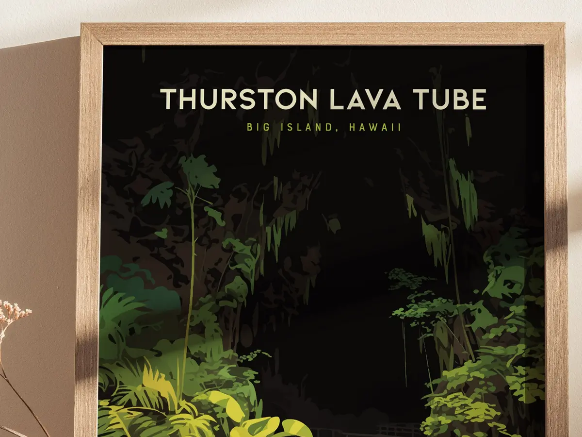Thurston Lava Tube, Big Island Hawaii 9