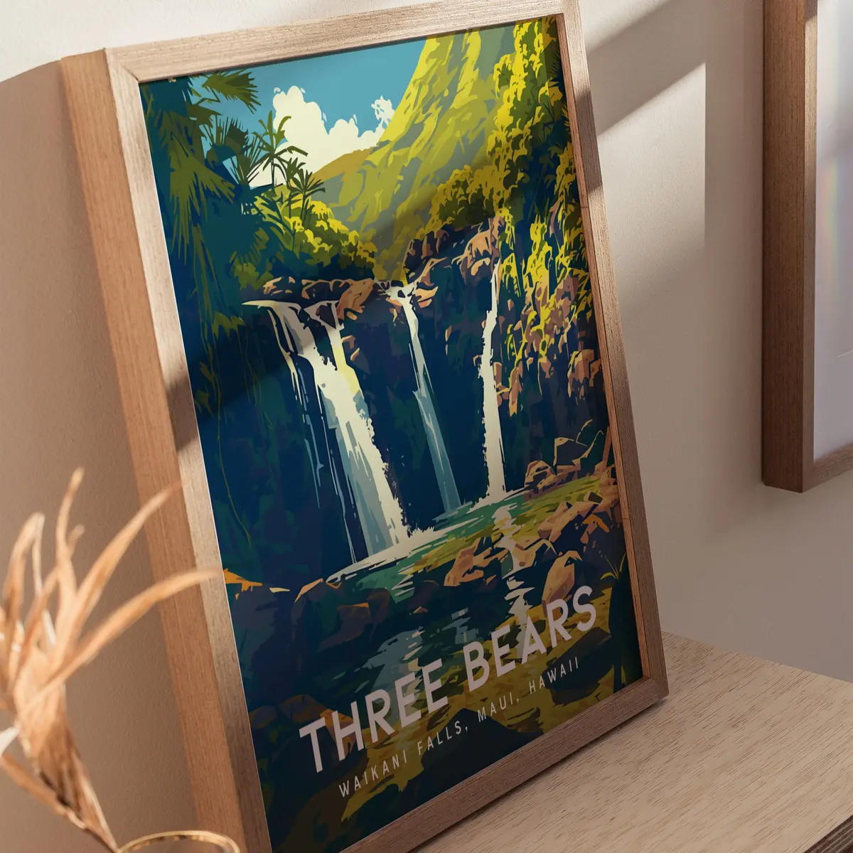 Three Bears Falls, Upper Waikani, Maui, Hawaii 8