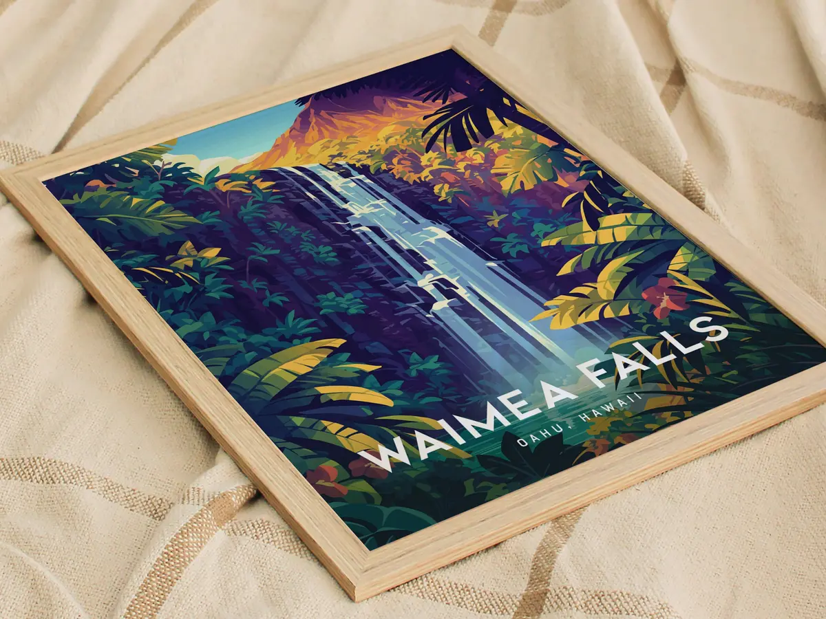 Waimea Falls, Oahu, Hawaii 9