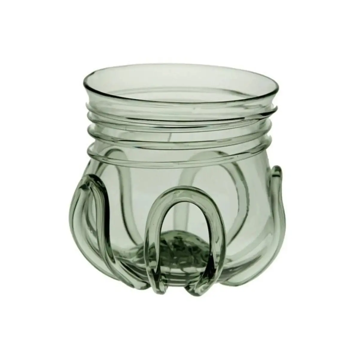 Round Viking Glass From Birka 1