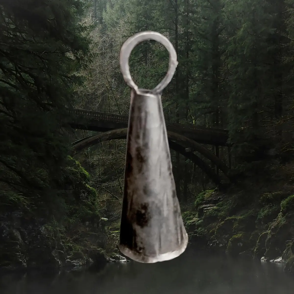 Hand-Forged Iron Viking Bell 1