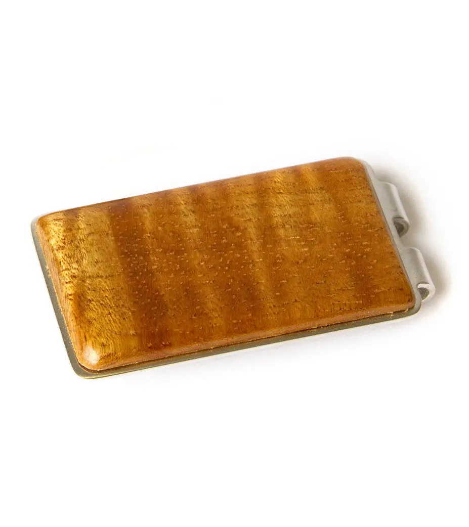 Koa Titanium Money Clip 1