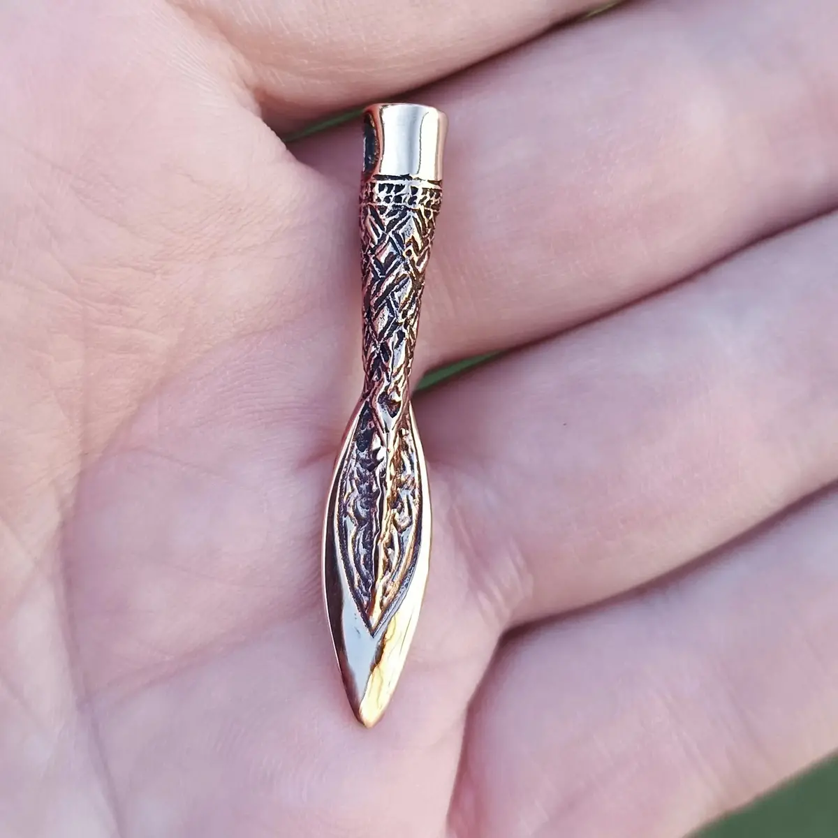 Finnish Spear Head Viking Pendant 2