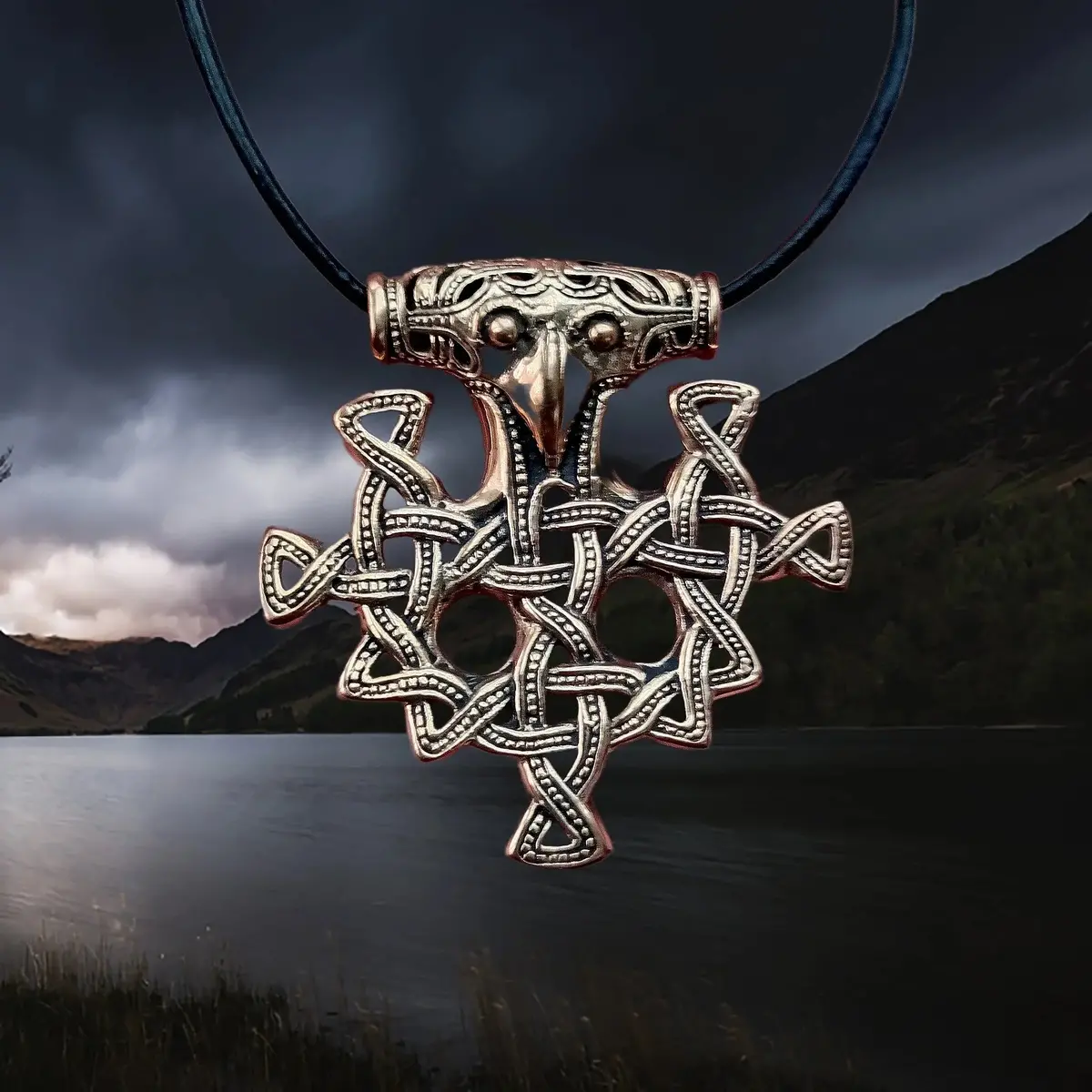 Bronze Hiddensee Replica Thors Hammer Pendant 1