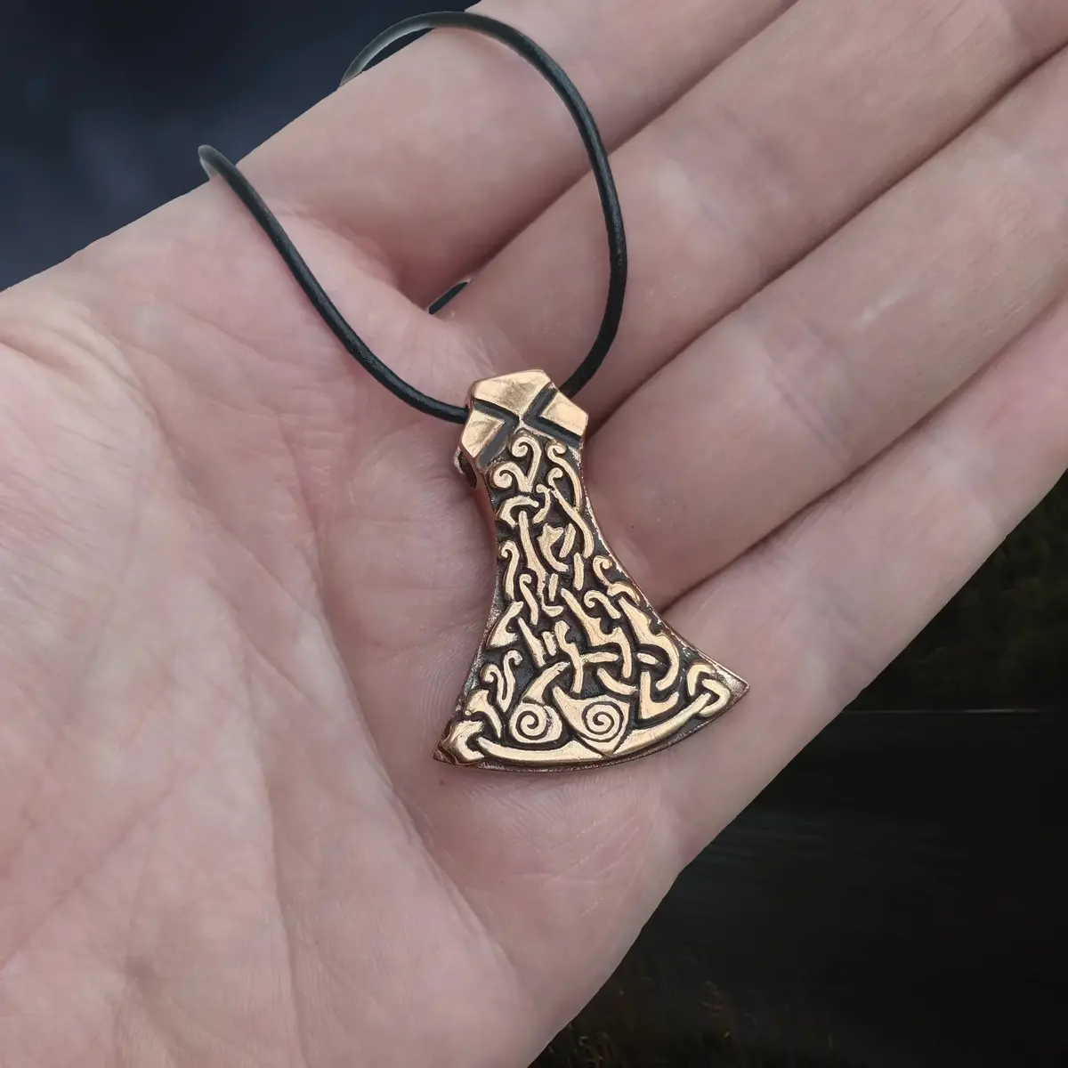 Bronze Mammen Axe Head Pendant 1