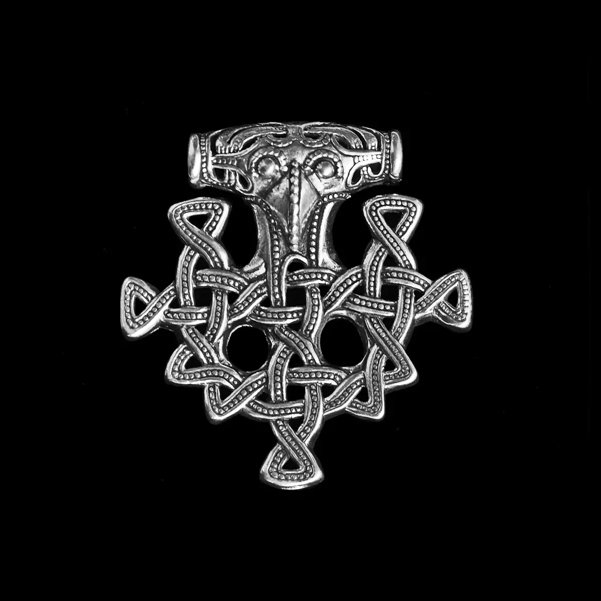 Silver Hiddensee Replica Thors Hammer Pendant 1