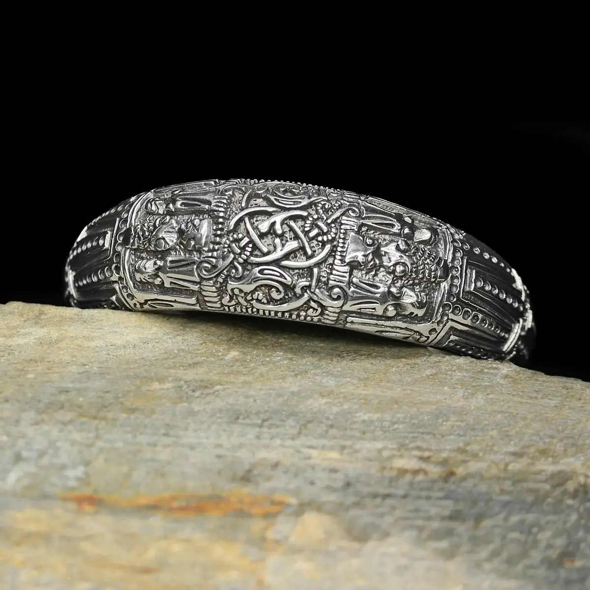 Silver Viking Arm Ring From Novgorod 1