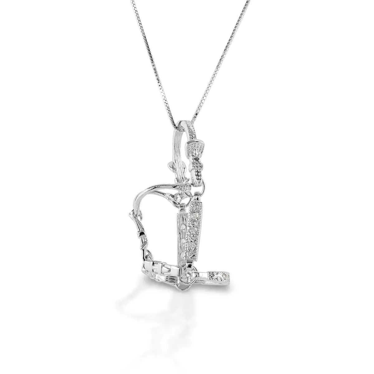 Kelly Herd Necklace Large Halter - Sterling Silver 1