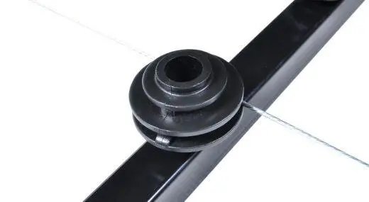 Nemtek Square Tube Bracket - 8 Wires 9