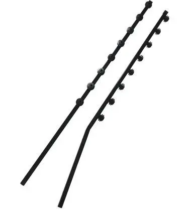 Nemtek Square Tube Bracket - 6 Wires 7