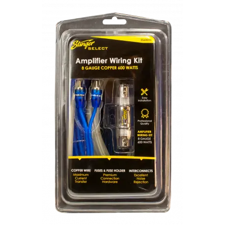 Stinger Select - Complete Amp Wiring Kits 1