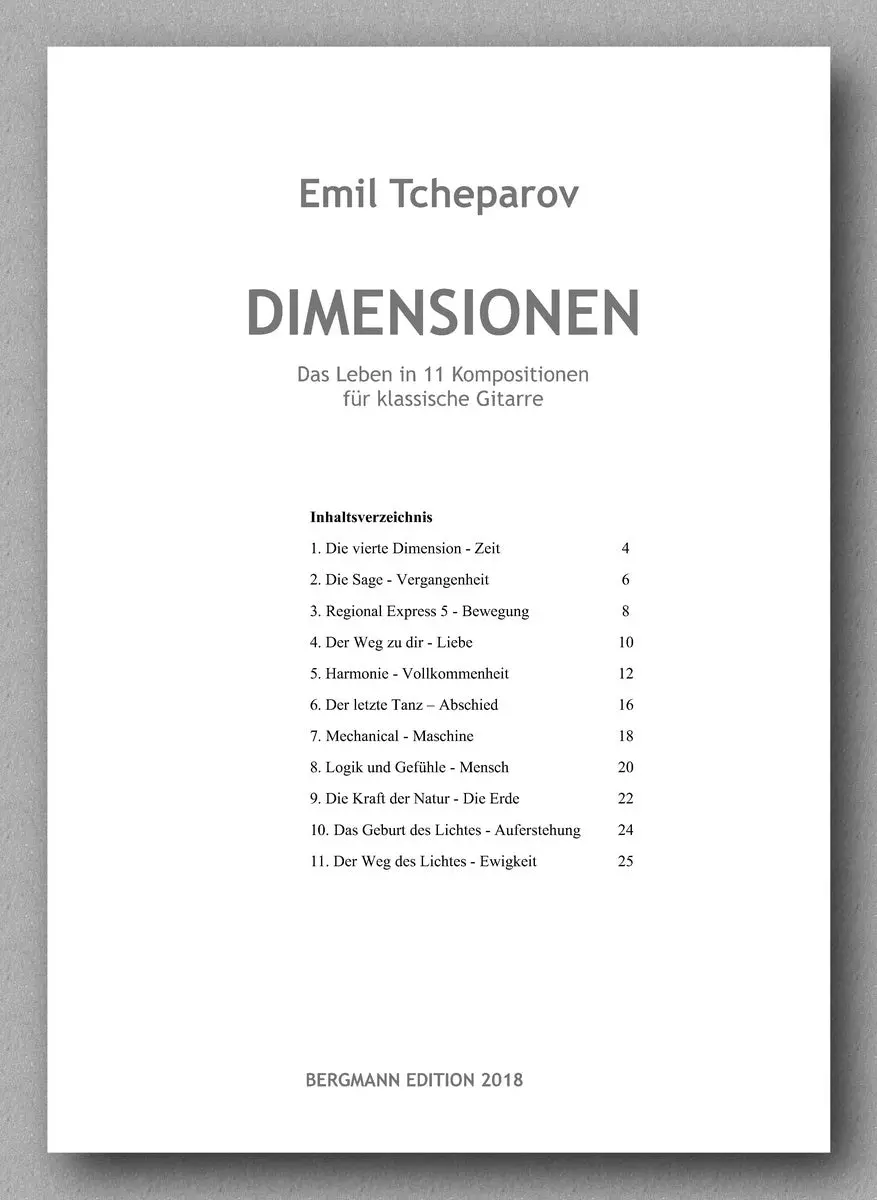Tcheparov, Dimensionen 2