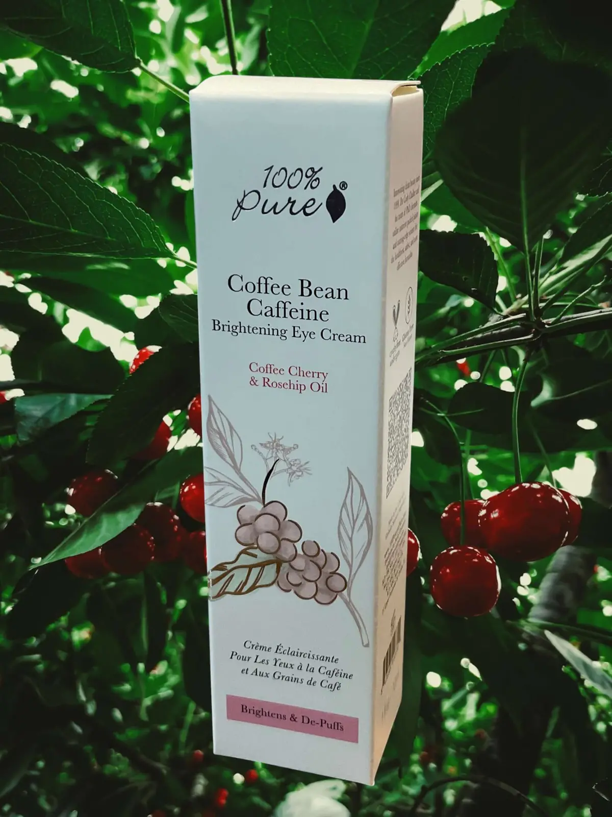 Coffee Bean Caffeine Brightening Eye Cream - 100% Pure 1