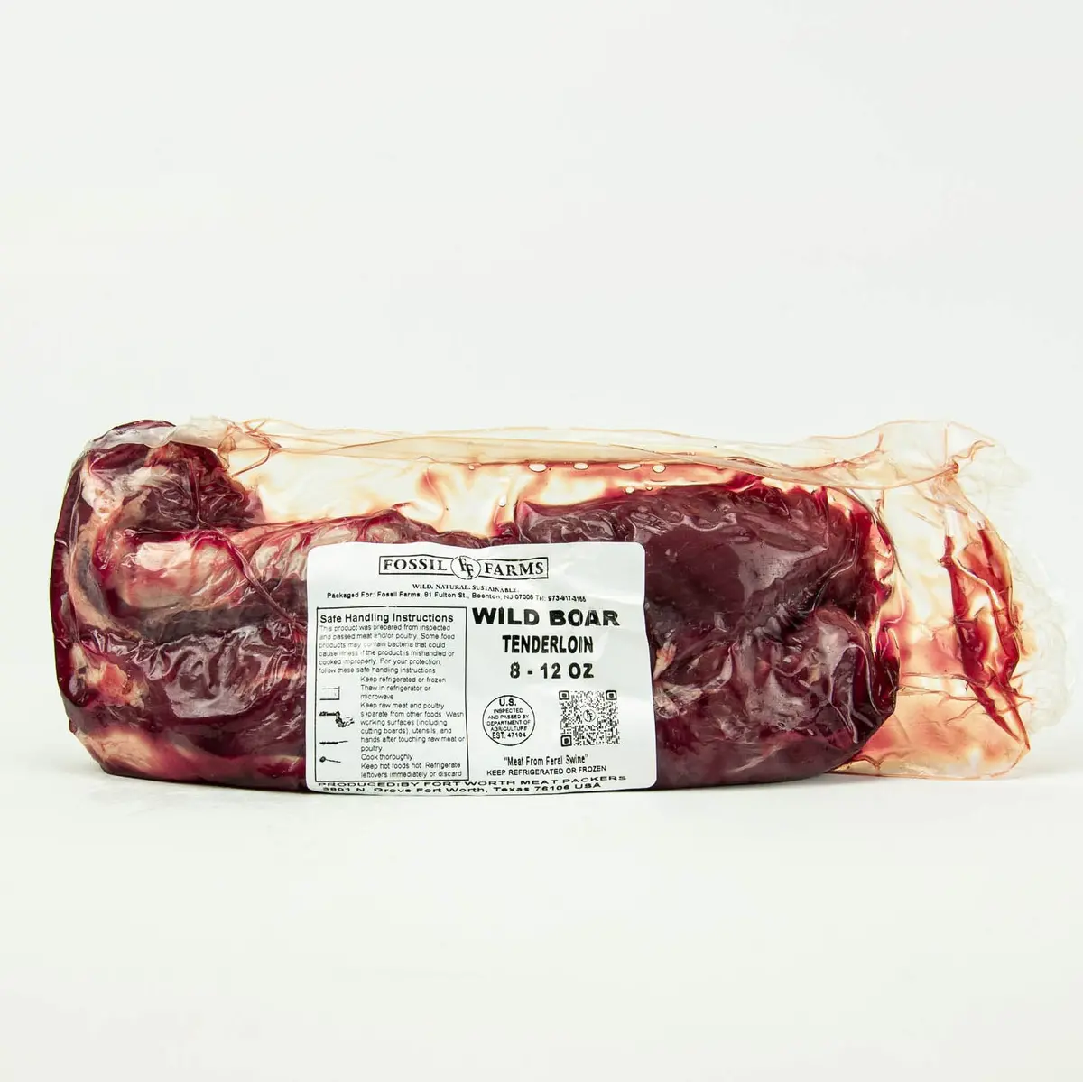 Wild Boar Tenderloin (Texas) | 1.25 Lbs. 2