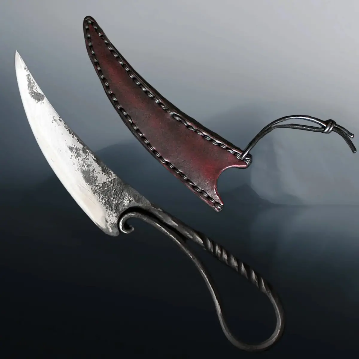 Hand-Forged Iron Age Viking Knife 2