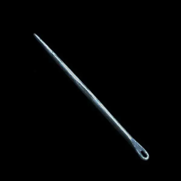 Hand-Forged Iron Leatherwork Needle 1