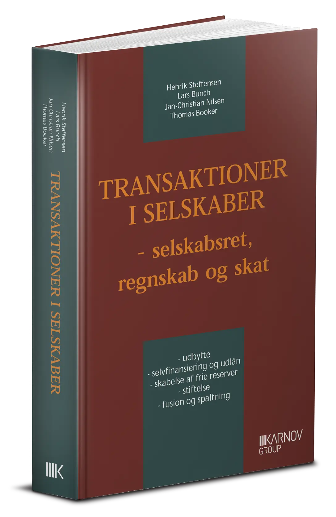 Transaktioner I Selskaber - Selskabsret, Regnskab Og Skat 1