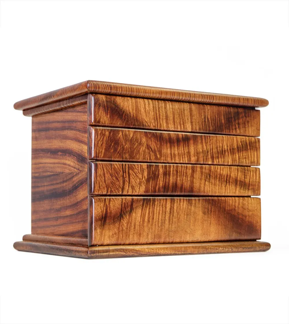 Tsumoto Koa 4-Drawer Chest 1