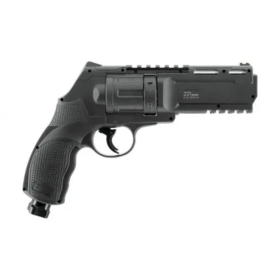 T4e Hdr/Tr50 Gen2 - Pepper Ball Friendly Up To 11 Joules 450+Fps Custom Home Defense Edition .50 Caliber Co2 Revolver - Black - Starter Package! 2