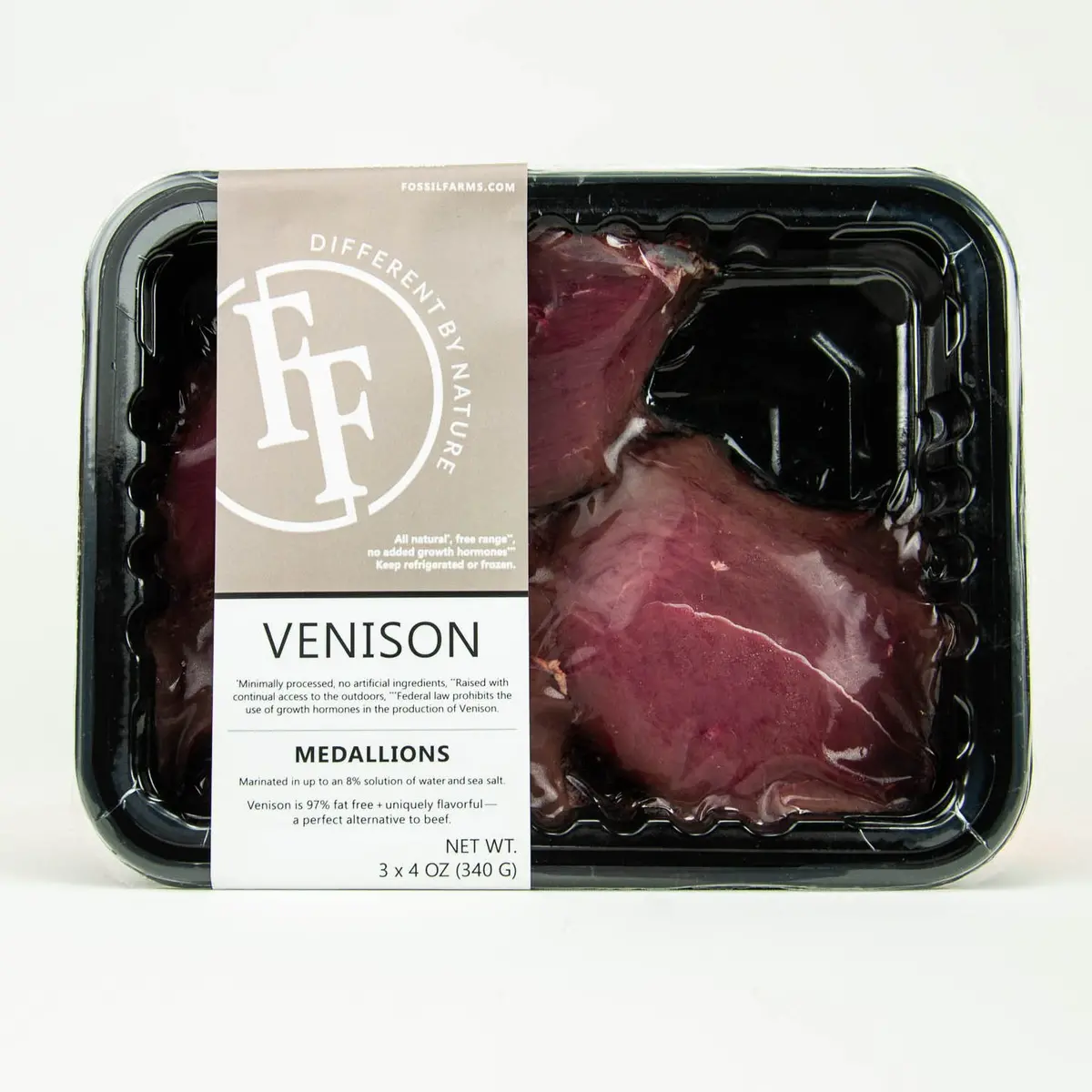 Nz Venison Medallions | 3 X 4 Oz 1