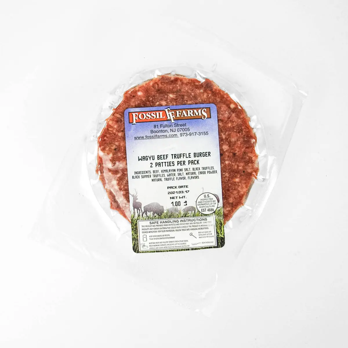 Wagyu Truffle Burger | 1 Lb. 2