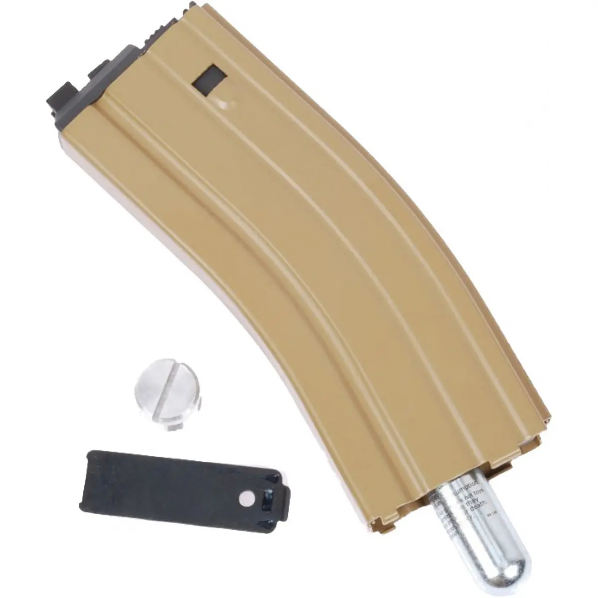 We M4/Scar/Pdw Gbb Co2 Open Bolt Magazine (Tan) 1