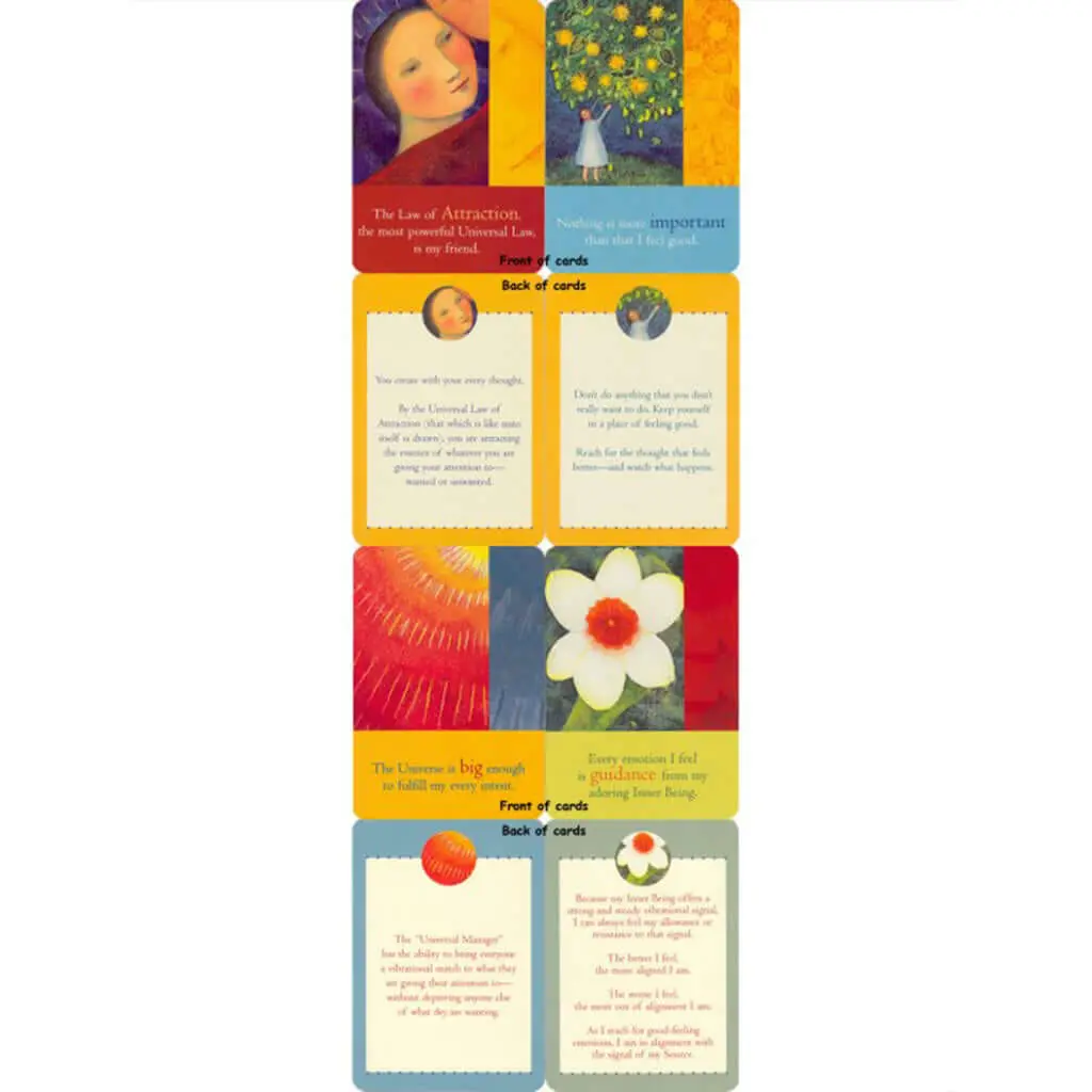 The Teachings Of Abraham Well Being Cards 2