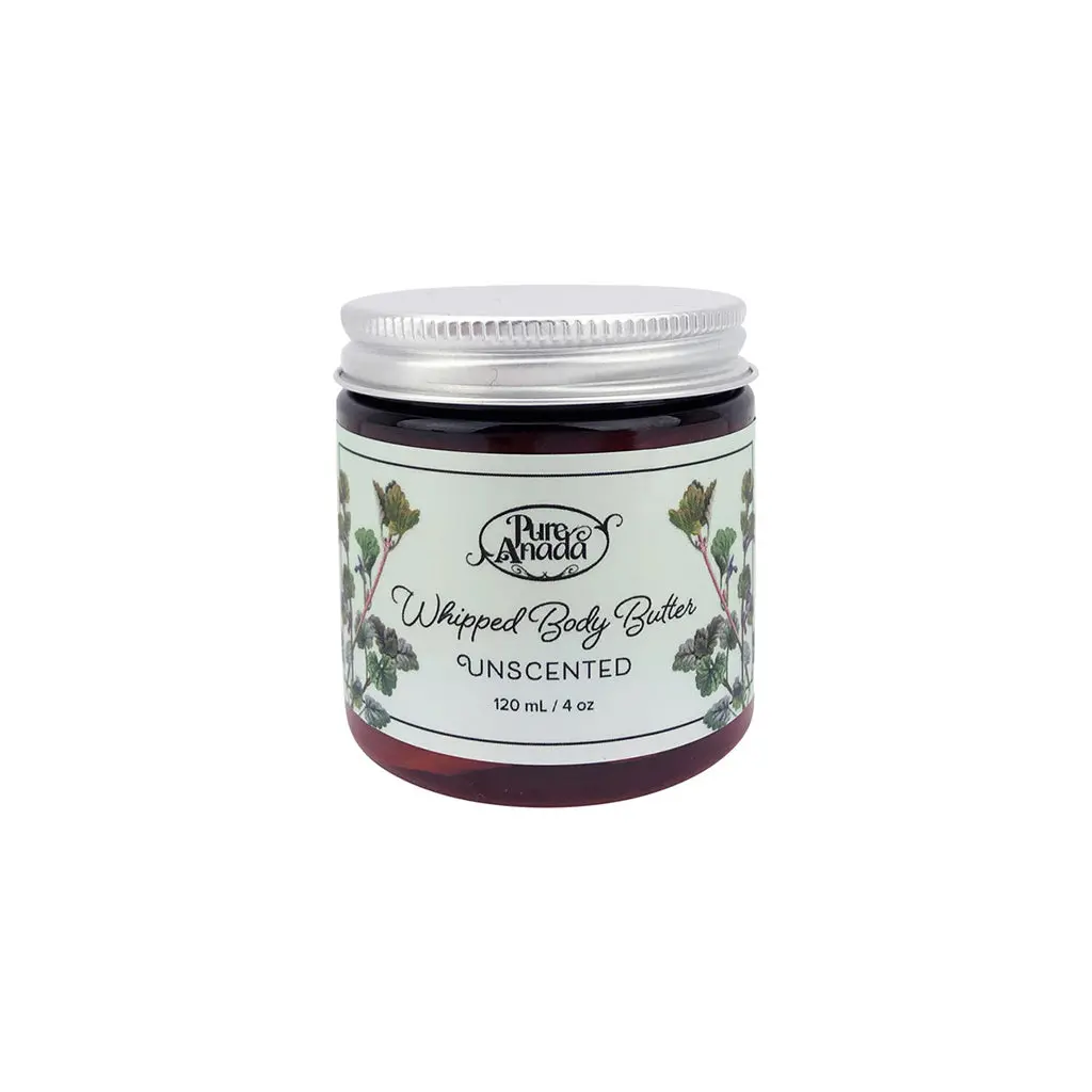 Unscented Natural Whipped Body Butter 120Ml - Pure Anada 1