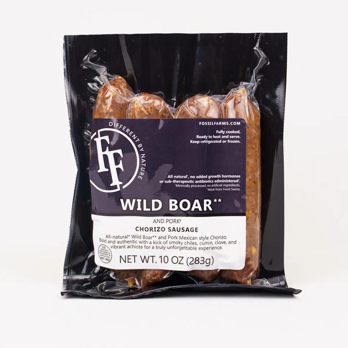 Wild Boar Chorizo Sausage | 10 Oz. 1