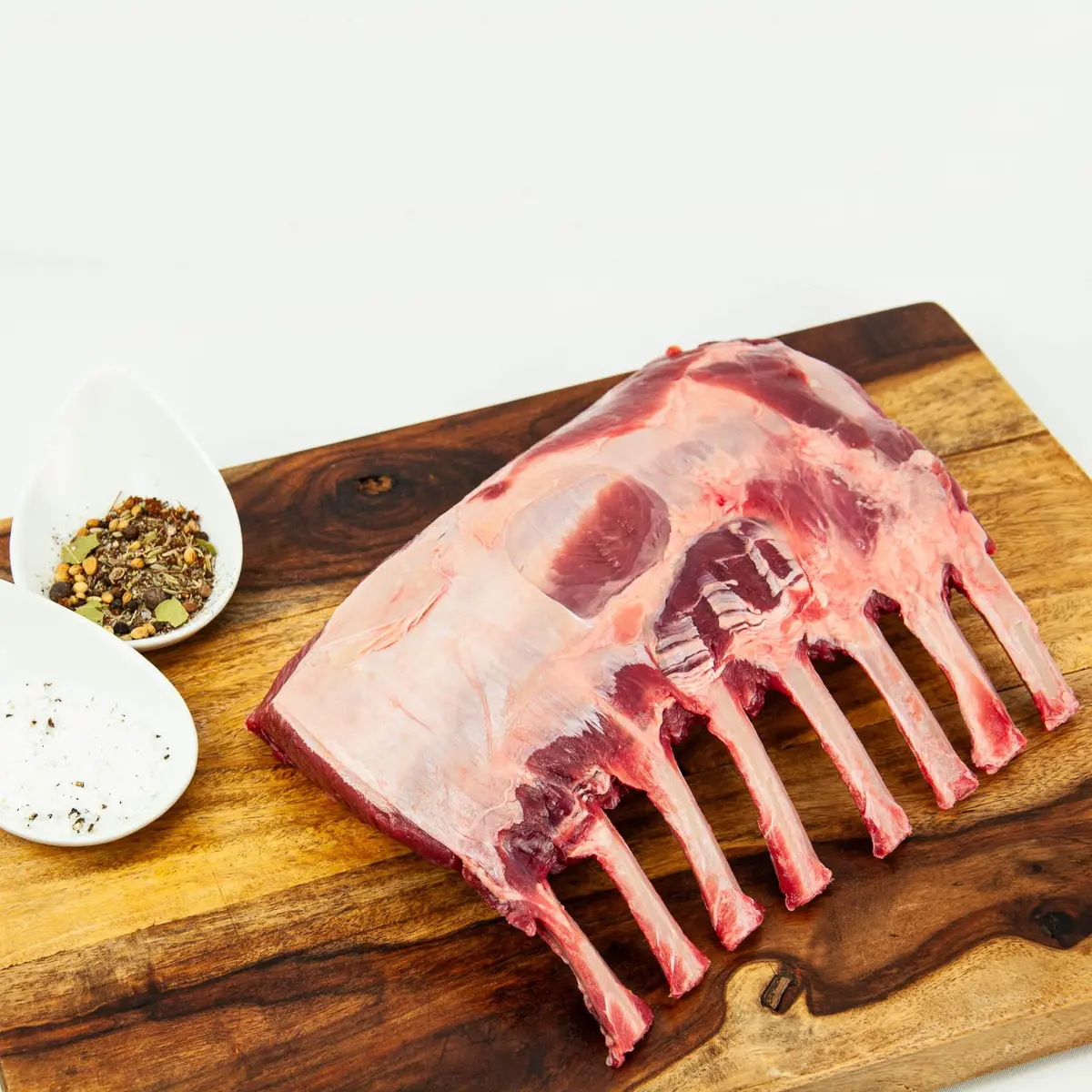 Wild Boar 8 Bone Frenched Rib Rack (Texas) | 3 Lbs. 1
