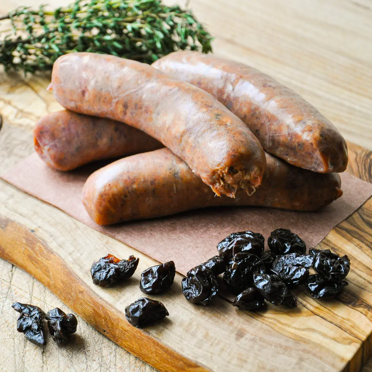 Wild Boar Sausage With Cranberries 1