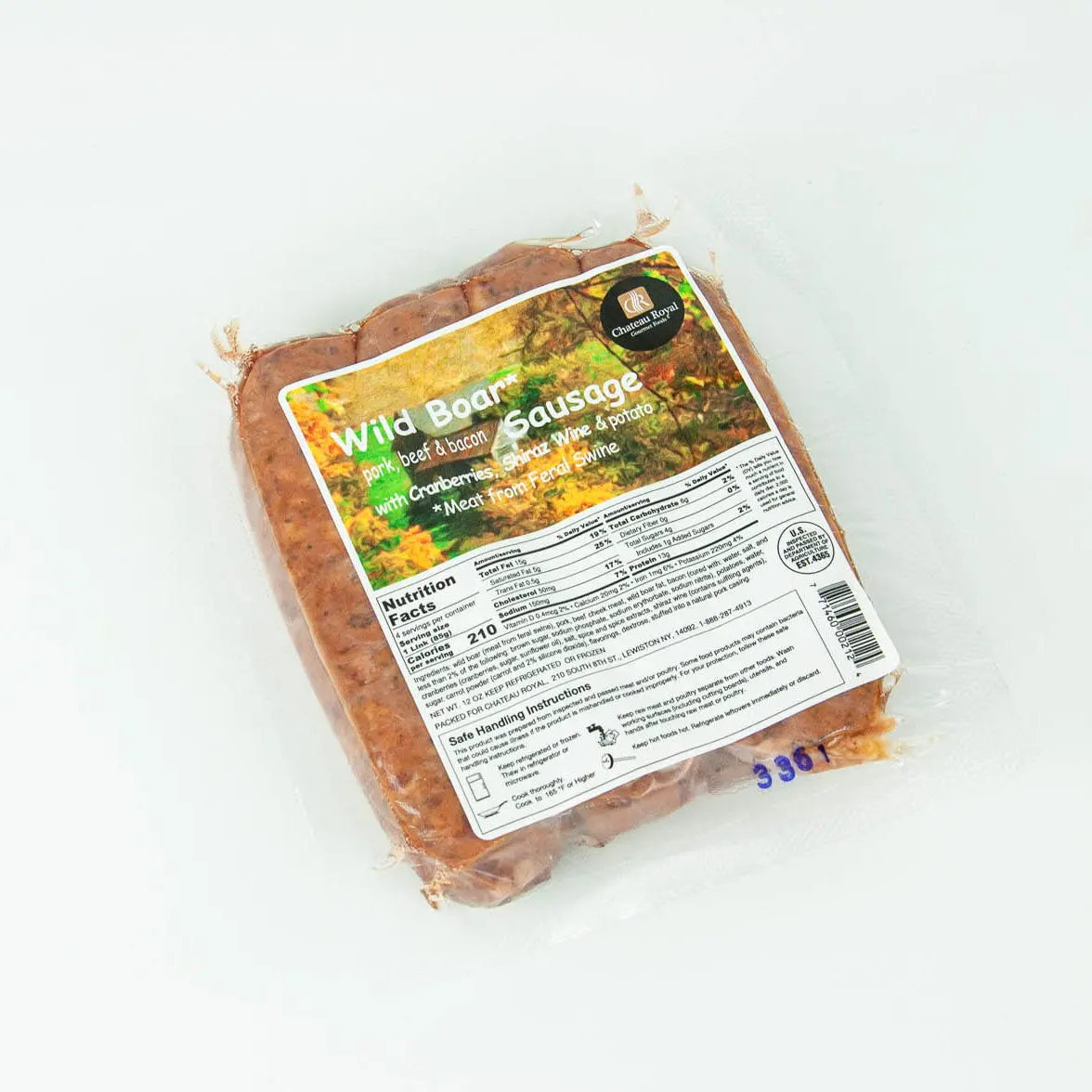 Wild Boar Sausage With Cranberries 2